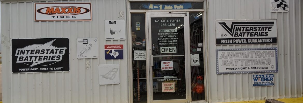 A1 Auto Parts – Auto parts store In Crowley LA 70526