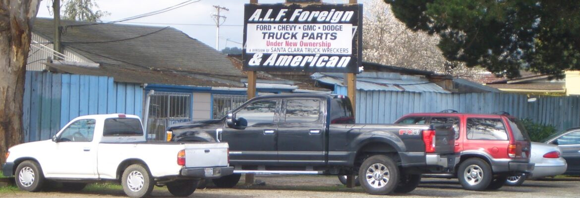 ALF Auto Wreckers – Auto parts store In San Martin CA 95046