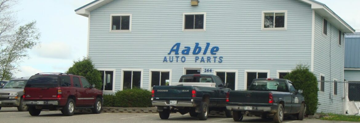 Aable Auto Parts – Auto parts store In Chelsea ME 4330