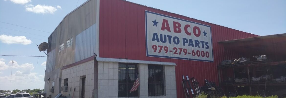 Abco Auto Parts – Auto parts store In Hearne TX 77859