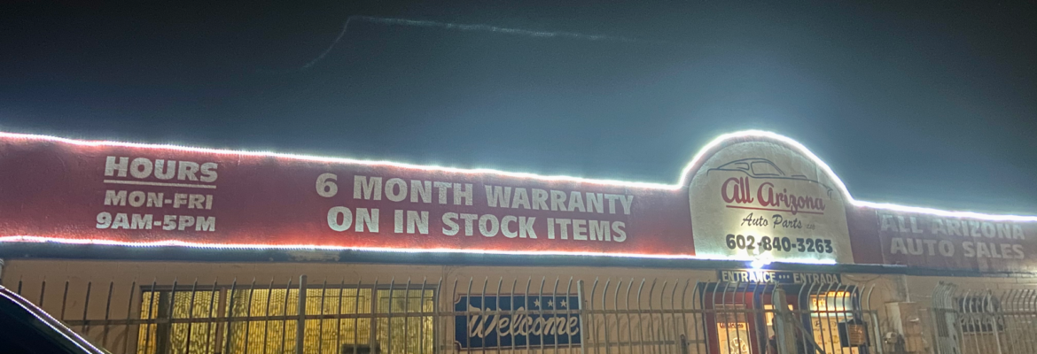 All Arizona Auto Parts – Used auto parts store In Phoenix AZ 85041