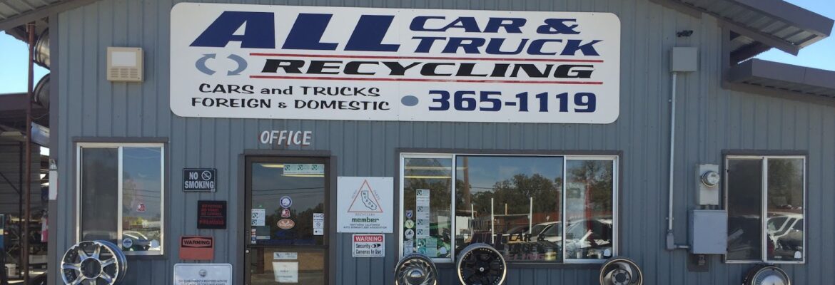 All Car & Truck Recycling – Used auto parts store In Anderson CA 96007