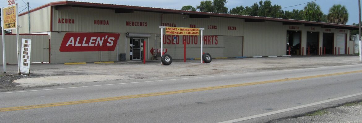 Allen’s Used Auto Parts – Auto parts store In Tampa FL 33619