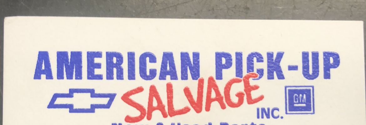 American Pick-Up Salvage – Auto parts store In Paragould AR 72450