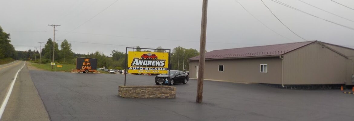 Andrews Auto Salvage – Used auto parts store In Eldred PA 16731