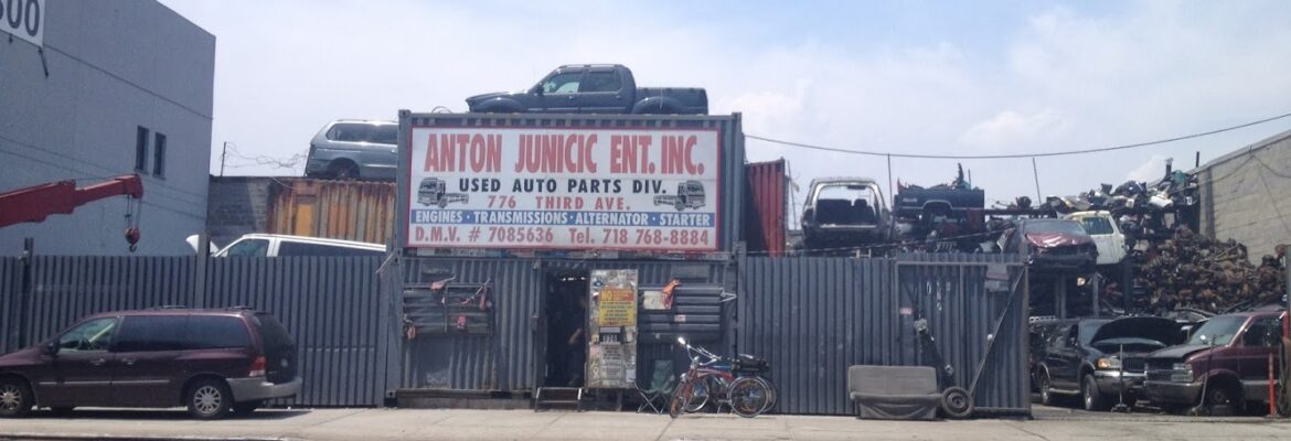 Anton Junicic Ent. Inc. – Junkyard In Brooklyn NY 11232