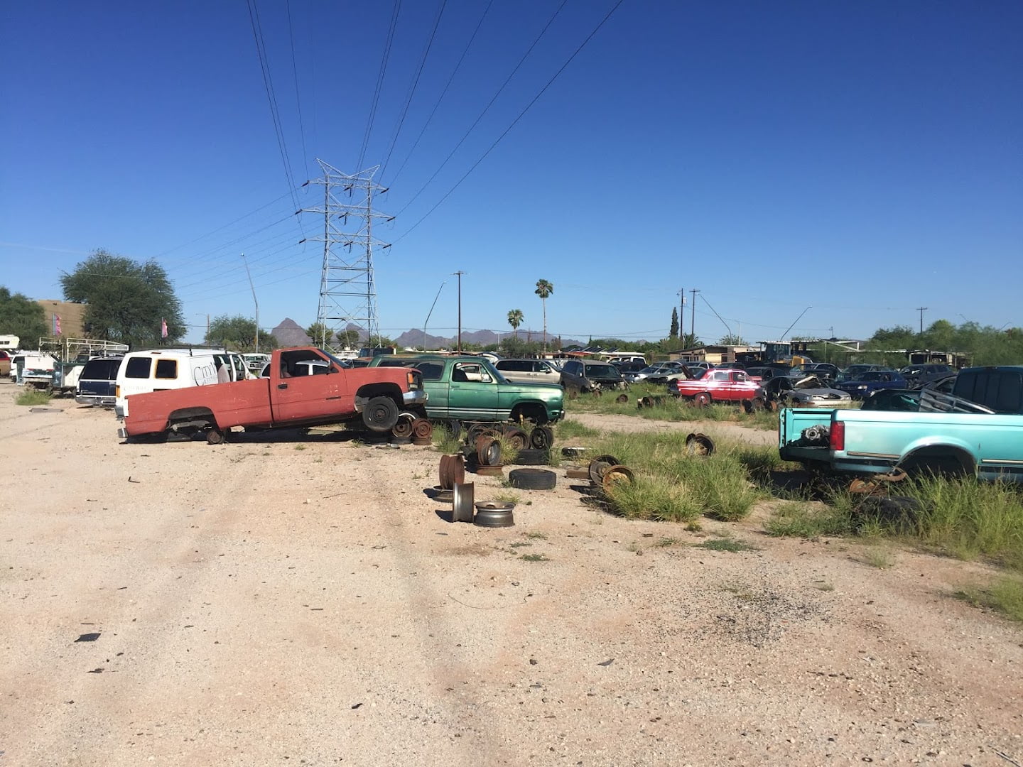 Arizona Auto Wrecking Junkyard In Tucson AZ 85706 Junkyard Map