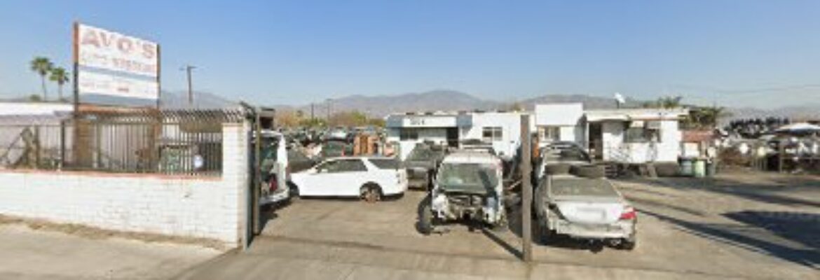 Avo’s Auto Wrecking – Auto wrecker In Duarte CA 91010