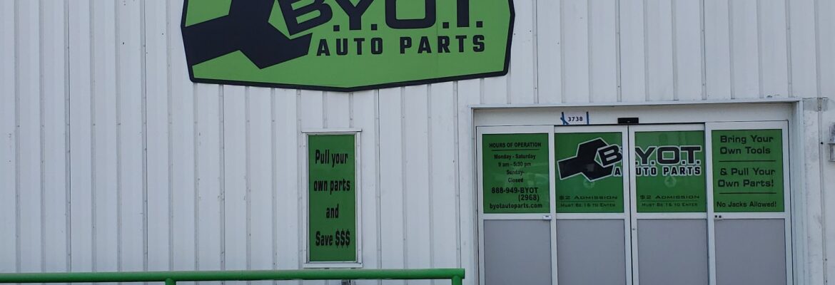 BYOT Auto Parts in Bryan / College Station, TX – Auto parts store In Bryan TX 77808