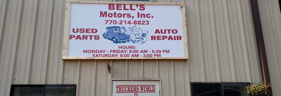 Bell’s Motors Inc. – Used auto parts store In Carrollton GA 30116