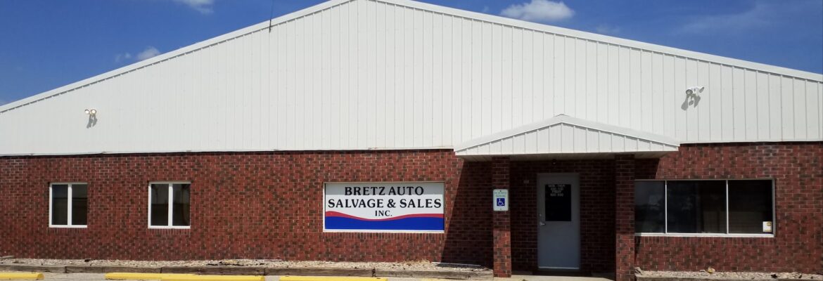 Bretz Auto Salvage & Sales – Salvage yard In Hays KS 67601