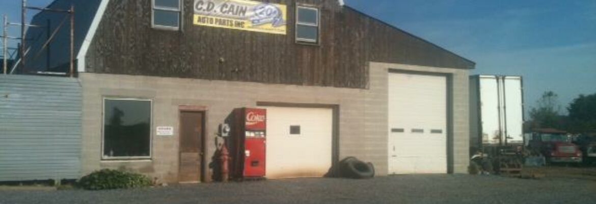 C.D. CAIN AUTO PARTS, INC. – Auto parts store In Gettysburg PA 17325