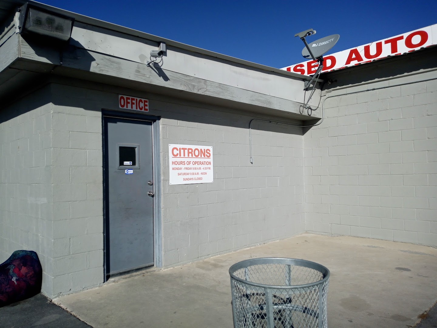 Citron's Used Auto Parts Used auto parts store In Odessa TX 79763 Junkyard Map