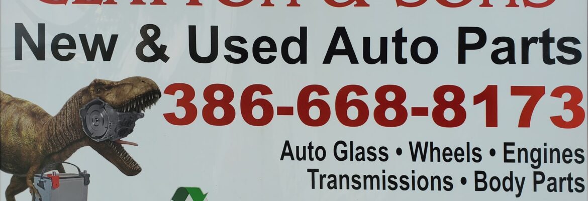 Clayton & Sons – Used auto parts store In DeBary FL 32713