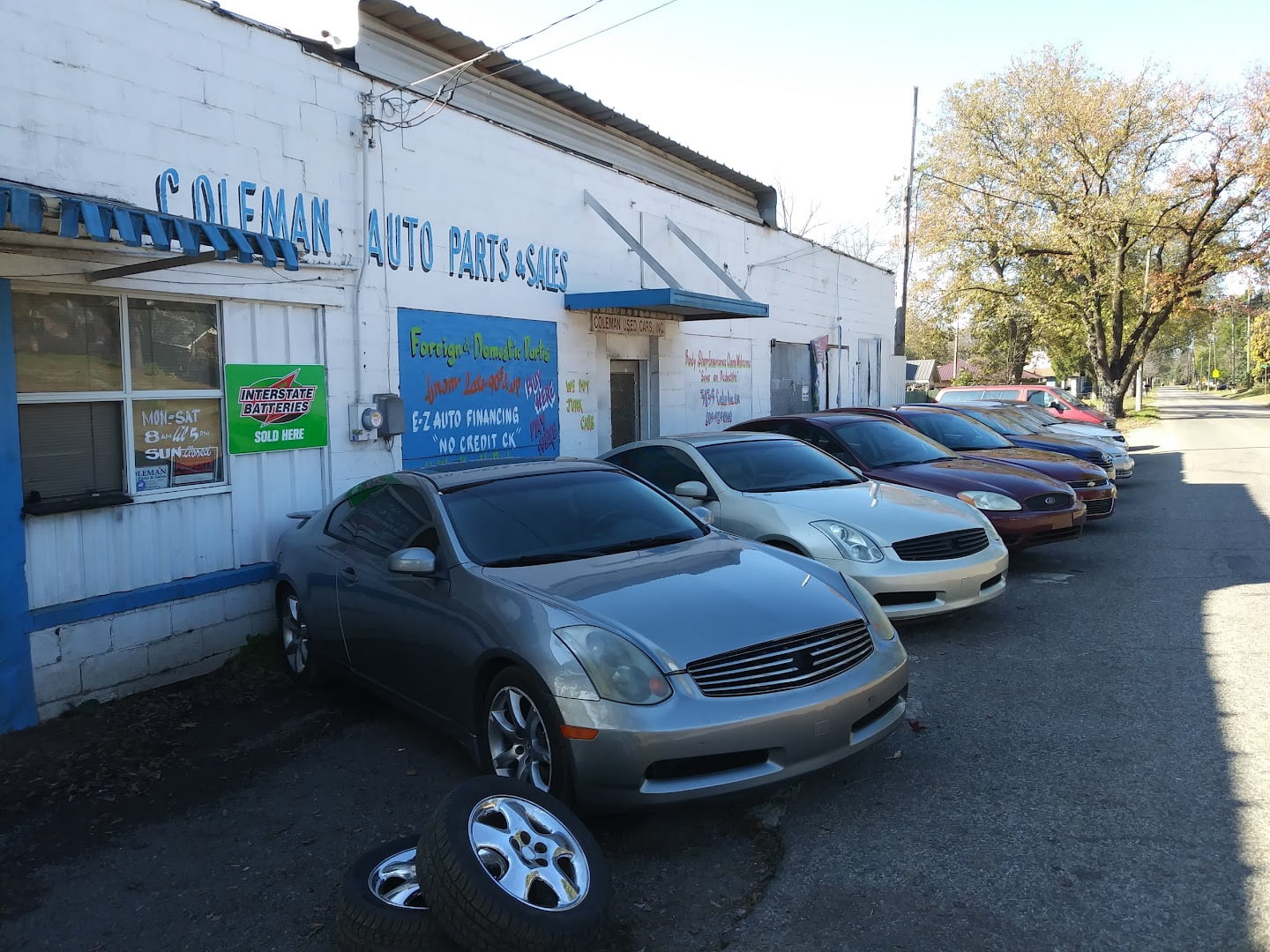 Coleman auto parts Used car dealer In Birmingham AL 35221 Junkyard Map