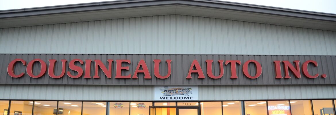 Cousineau Auto, Inc. – Used auto parts store In Appleton WI 54914