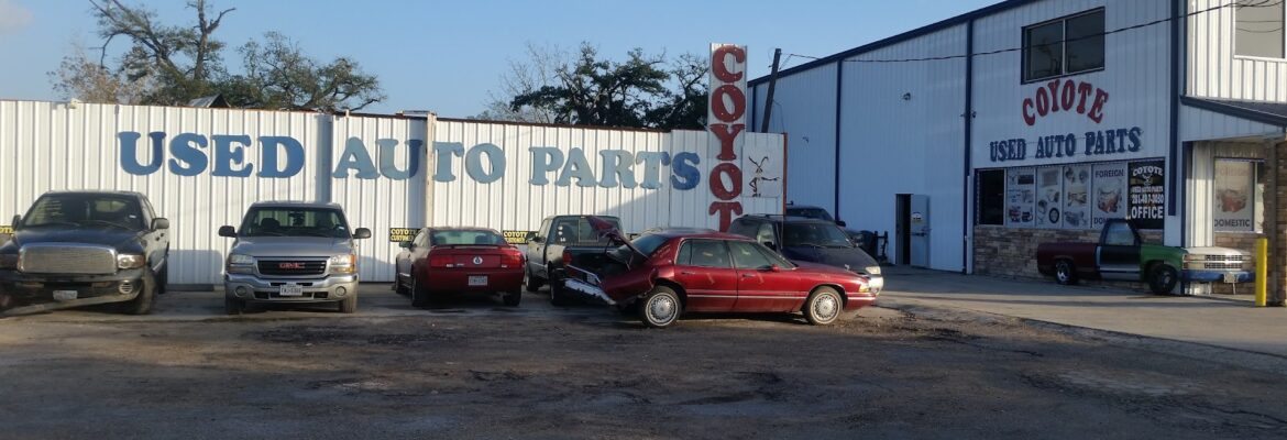 Coyote Used Auto Parts – Auto parts store In Pasadena TX 77505