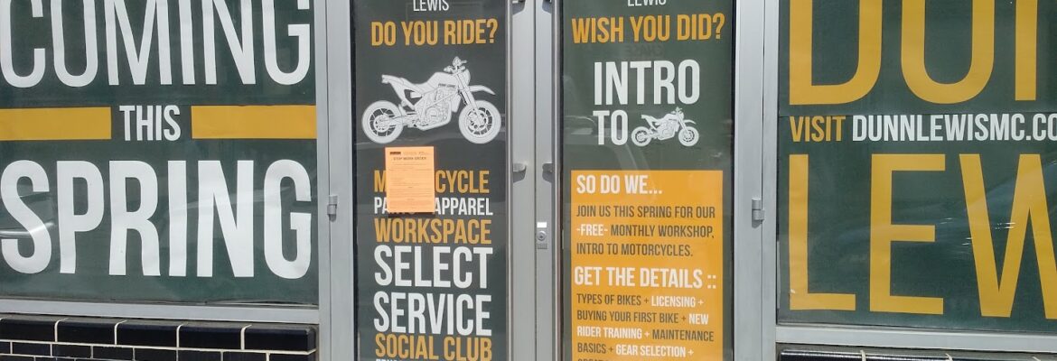 DUNN LEWIS – Motorcycle shop In Washington DC 20002