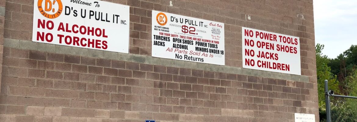 D’s U Pull It – Auto parts store In Dunmore PA 18512