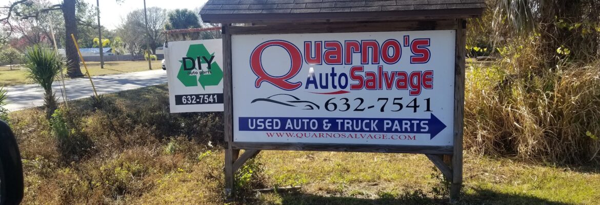 E Quarno & Son Auto Salvage – Auto parts store In Cocoa FL 32927