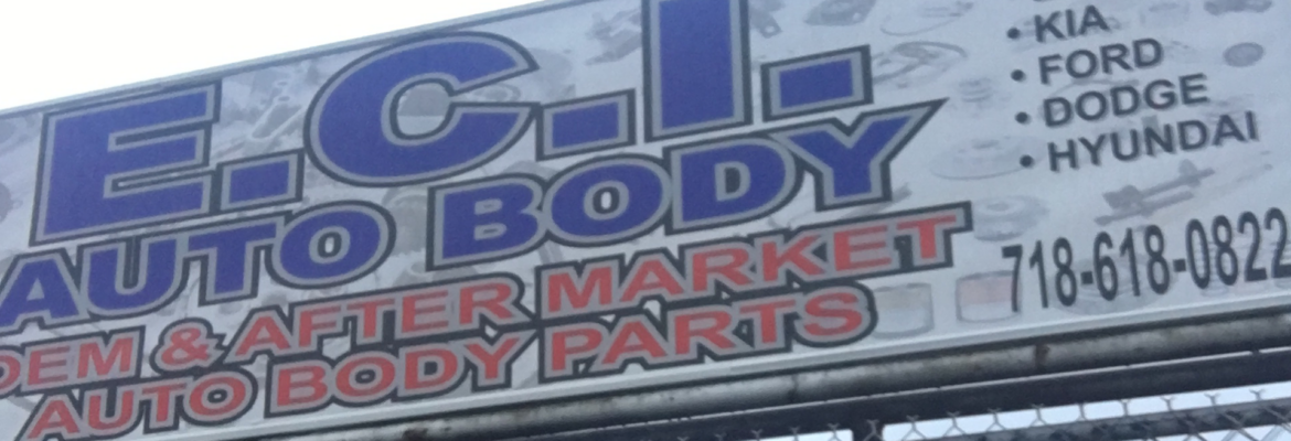 E.C.I. Auto body parts and service – Used auto parts store In Bronx NY 10474