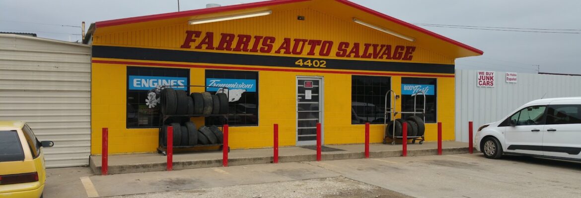Farris Auto Salvage – Salvage yard In Grand Prairie TX 75051