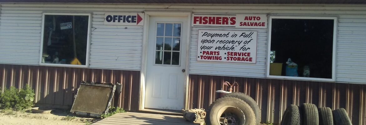 Fishers Auto Salvage – Used auto parts store In Sisseton SD 57262