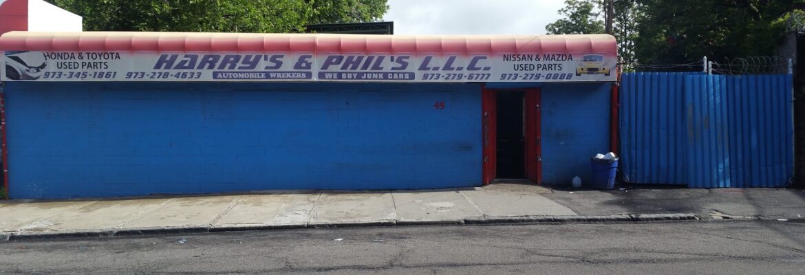 Harry & Phil’s Auto Wrecking – Used auto parts store In Paterson NJ 7501