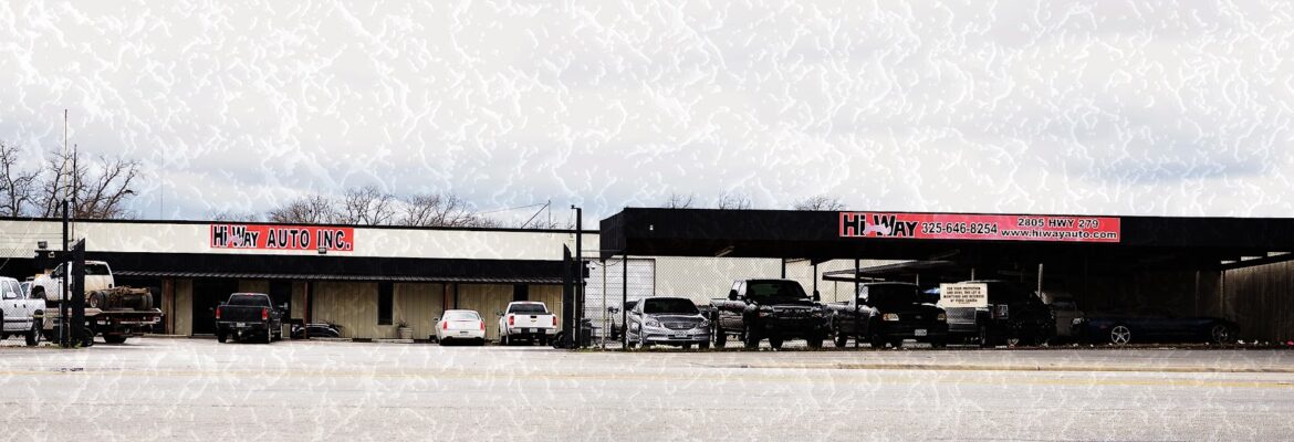 Hi-Way Auto Inc – Auto parts store In Brownwood TX 76801