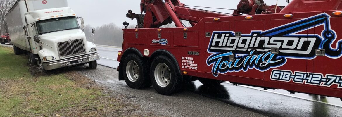 Higginson Towing & Salvage – Auto wrecker In Mt Vernon IL 62864