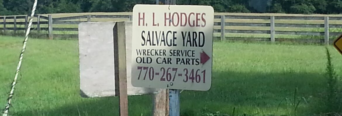 Hodges Salvage Yard & Wrecker – Auto wrecker In Monroe GA 30656