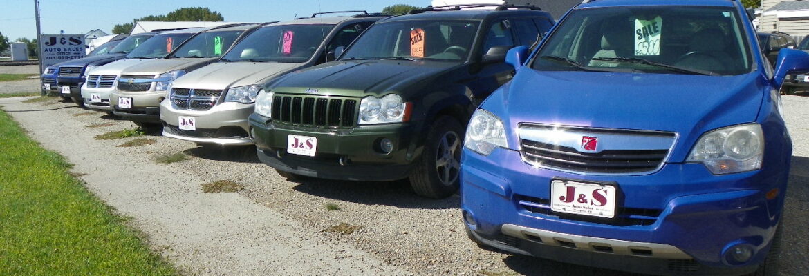J & S Auto Sales/Body Shop – Used car dealer In Thompson ND 58278