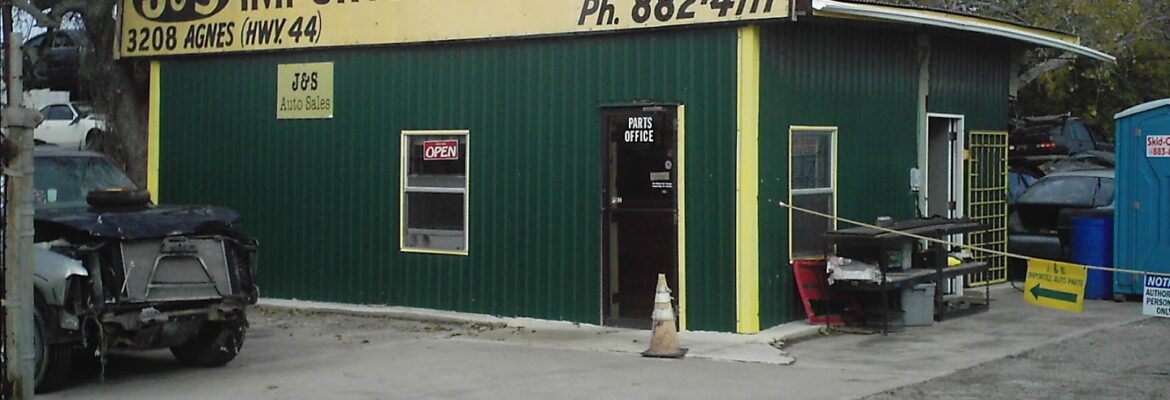 J & S Imported Auto Parts – Used auto parts store In Corpus Christi TX 78405