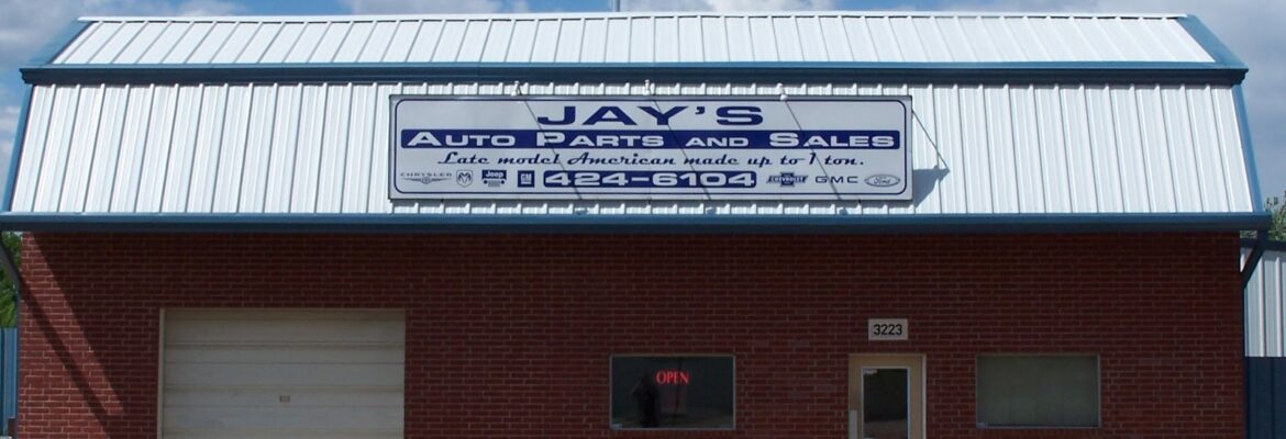 Jay’s Auto Parts and Sales – Auto parts store In Oklahoma City OK 73121