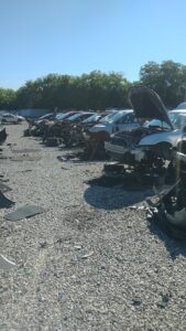 Junkyard auto salvage yard in Connecticut