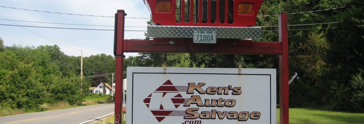 KENS AUTO SALVAGE – Used auto parts store In Kingston NH 3848