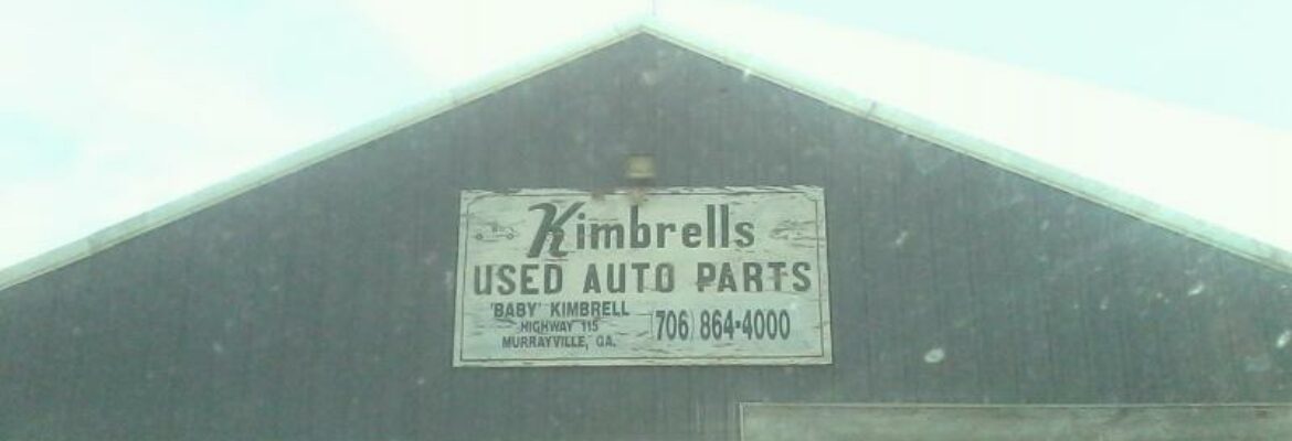 Kimbrell’s Used Auto Parts – Used auto parts store In Murrayville GA 30564