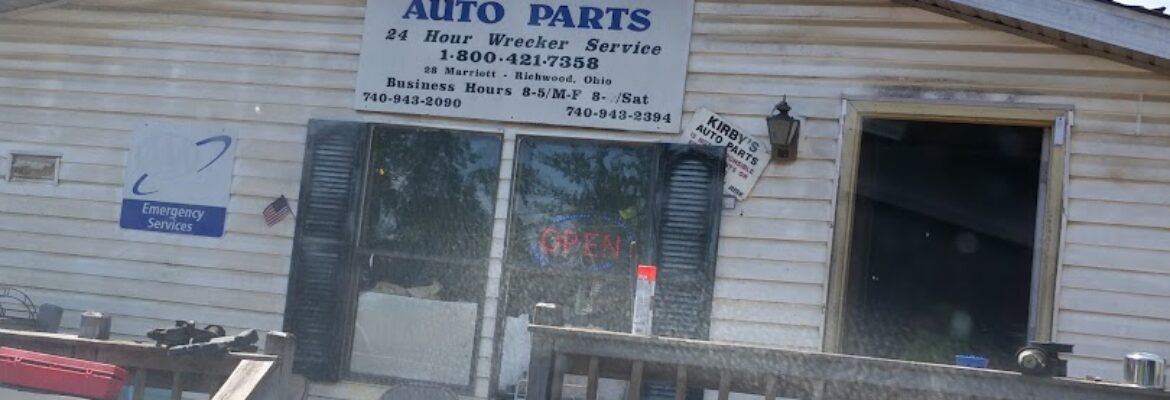 Kirby’s Auto Parts & Towing – Used auto parts store In Richwood OH 43344