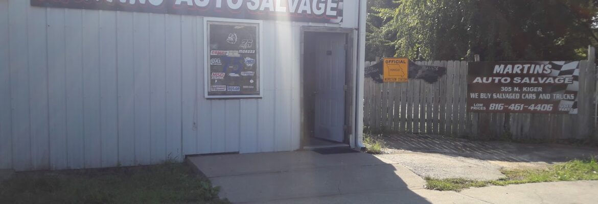 Martins Auto Salvage – Used auto parts store In Independence MO 64050