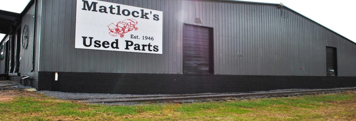 Matlock’s Used Car & Parts – Used auto parts store In Claremont NC 28610