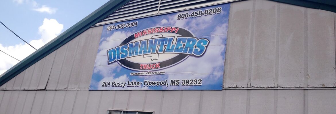 Mississippi Truck Dismantlers – Used auto parts store In Flowood MS 39232