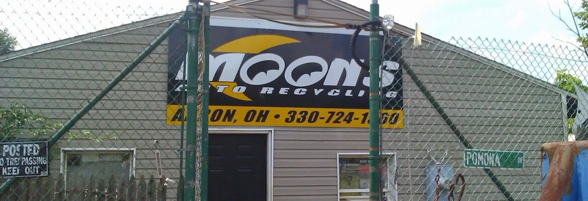 Moon’s Auto Recycling – Auto parts store In Akron OH 44301