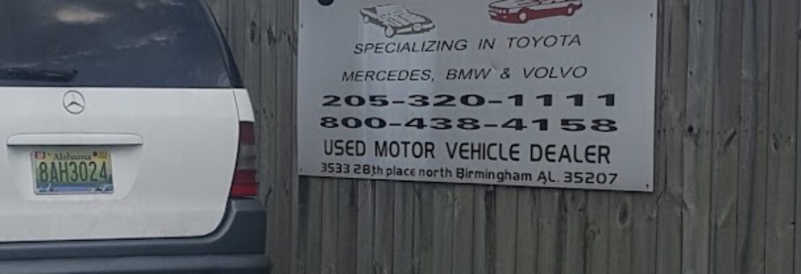 North Birmingham Truck & Auto – Salvage yard In Birmingham AL 35207
