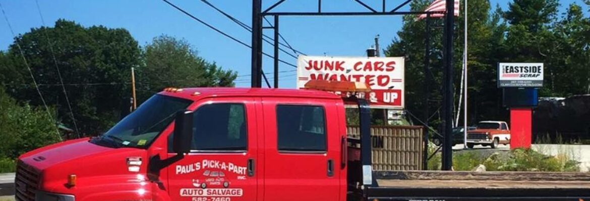 Paul’s Pick-A-Part, inc – Used auto parts store In Chelsea ME 4330