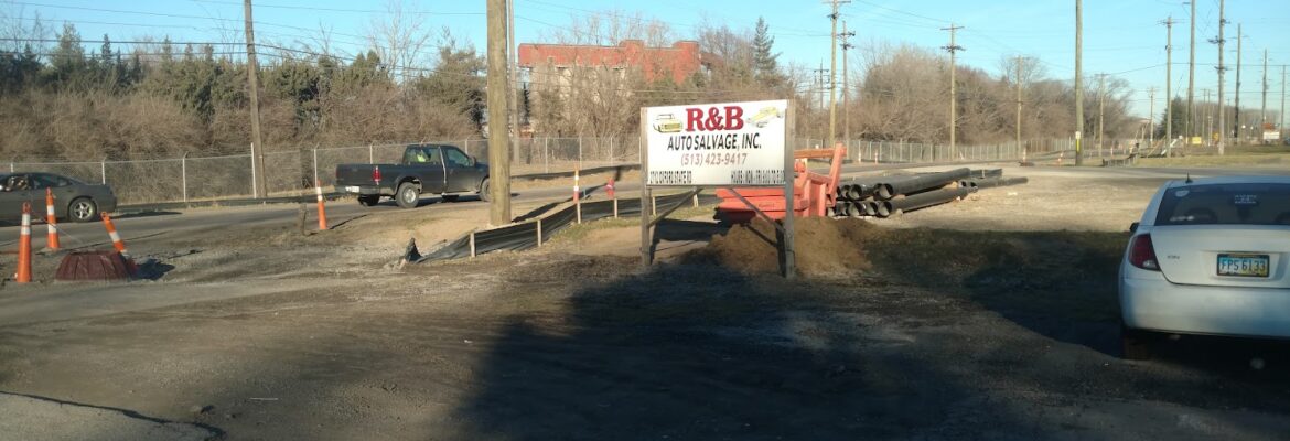 R & B Auto Salvage – Used auto parts store In Middletown OH 45044
