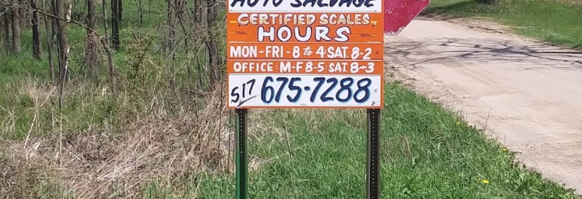 R & R Auto Salvage – Salvage yard In Laingsburg MI 48848