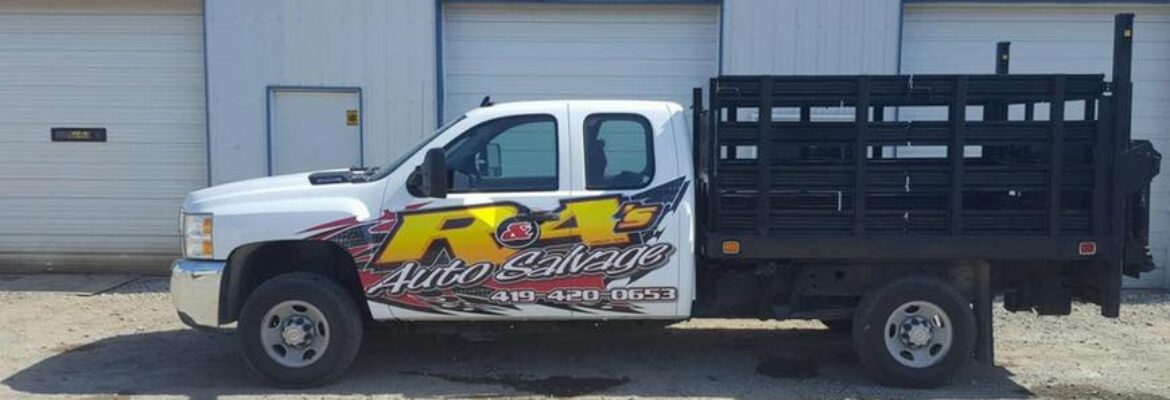 R&A Auto Salvage & Repair, LLC – Auto parts store In Findlay OH 45840