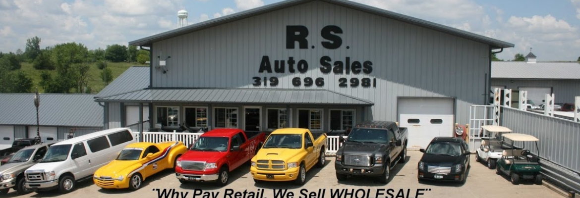 R.S. Auto, Inc. – Used car dealer In Lockridge IA 52635