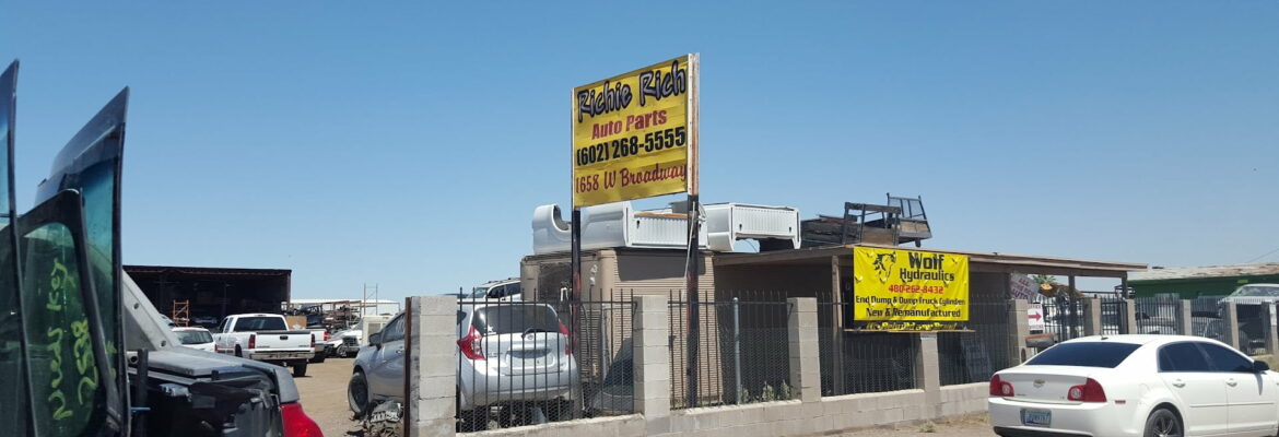 Richie Rich Auto Parts – Used auto parts store In Phoenix AZ 85041