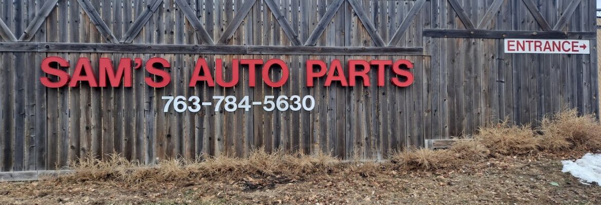 Sam’s Auto Parts – Used auto parts store In Minneapolis MN 55432